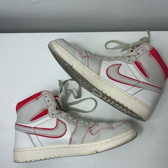 Nike air Jordan 1 retro high phantom gym red size 8.5 - Picture 4 of 11